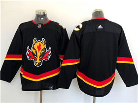 Calgary Flames Black 2020/21 Reverse Retro Team Jersey