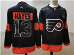 Philadelphia Flyers #13 Kevin Hayes Black Alternate Jersey