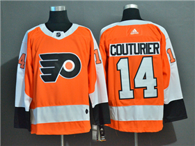 Philadelphia Flyers #14 Sean Couturier Orange Jersey