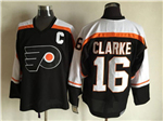 Philadelphia Flyers #16 Bobby Clarke CCM Vintage Black Jersey