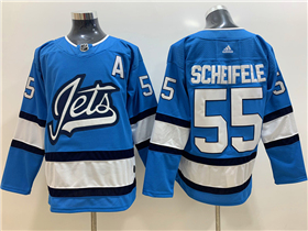 Winnipeg Jets #55 Mark Scheifele Alternate Blue Jersey