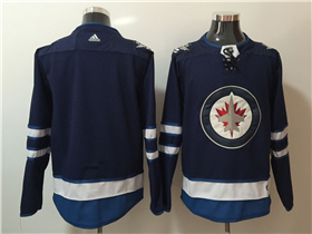 Winnipeg Jets Home Navy Team Jersey