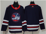 Winnipeg Jets Navy Heritage Classic Team Jersey