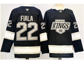 Los Angeles Kings #22 Kevin Fiala 2024 Home Black Jersey