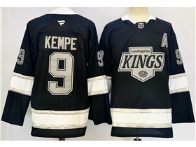 Los Angeles Kings #9 Adrian Kempe 2024 Home Black Jersey