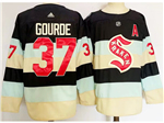 Seattle Kraken #37 Yanni Gourde Blue 2024 Winter Classic Jersey