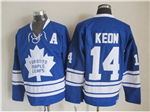 Toronto Maple Leafs #14 Dave Keon 1967 CCM Vintage Blue Jersey