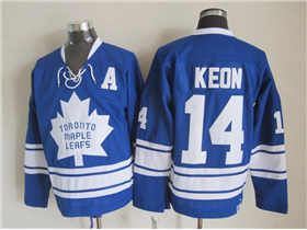 Toronto Maple Leafs #14 Dave Keon 1967 CCM Vintage Blue Jersey