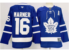 Toronto Maple Leafs #16 Mitchell Marner 2024 Blue Jersey