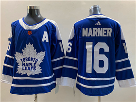 Toronto Maple Leafs #16 Mitchell Marner Blue Reverse Retro 2.0 Jersey