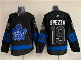 Toronto Maple Leafs #19 Jason Spezza Black Alternate Reversible Jersey