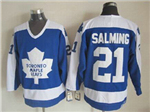 Toronto Maple Leafs #21 Borje Salming 1978 CCM Vintage Blue Jersey