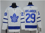 Toronto Maple Leafs #29 William Nylander White Jersey