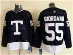 Toronto Maple Leafs #55 Mark Giordano Navy 2022 Heritage Classic Jersey