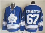 Toronto Maple Leafs #67 Stanley Cup 1967 CCM Vintage Blue Jersey