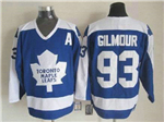 Toronto Maple Leafs #93 Doug Gilmour 1978 CCM Vintage Blue Jersey