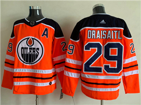 Edmonton Oilers #29 Leon Draisaitl Orange Jersey