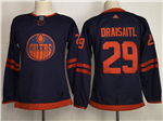 Edmonton Oilers #29 Leon Draisaitl Youth Alternate Navy Jersey