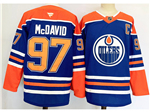 Edmonton Oilers #97 Connor McDavid 2024 Royal Blue Jersey