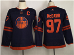 Edmonton Oilers #97 Connor McDavid Youth Alternate Navy Jersey