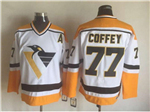 Pittsburgh Penguins #77 Paul Coffey 1996 Vintage CCM White Jersey