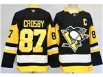 Pittsburgh Penguins #87 Sidney Crosby 2024 Black Jersey