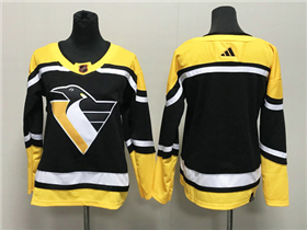 Pittsburgh Penguins Women's Black Reverse Retro 2.0 Team Jersey