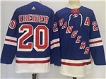 New York Rangers #20 Chris Kreider Home Royal Blue Jersey