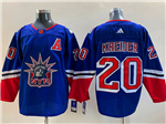 New York Rangers #20 Chris Kreider Royal Reverse Retro 2.0 Jersey