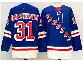 New York Rangers #31 Igor Shesterkin 2024 Royal Blue Jersey