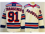 New York Rangers #91 Vladimir Tarasenko White Jersey