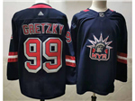 New York Rangers #99 Wayne Gretzky Navy 2020/21 Reverse Retro Jersey