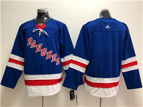 New York Rangers Home Royal Blue Team Jersey