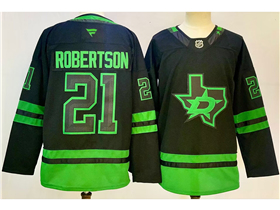 Dallas Stars #21 Jason Robertson 2024 Black Jersey