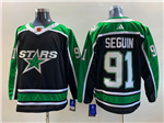 Dallas Stars #91 Tyler Seguin Black Reverse Retro 2.0 Jersey