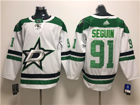 Dallas Stars #91 Tyler Seguin White Jersey