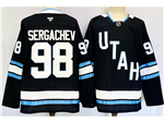 Utah Hockey Club #98 Mikhail Sergachev 2024 Navy Jersey