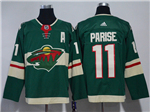 Minnesota Wild #11 Zach Parise Green Jersey