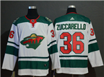 Minnesota Wild #36 Mats Zuccarello White Jersey