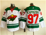 Minnesota Wild #97 Kirill Kaprizov White Jersey