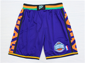 NBA 1995 All Star Game Eastern Conference Purple Hardwood Classics Basketball Shorts