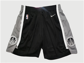 San Antonio Spurs Youth Black Basketball Shorts