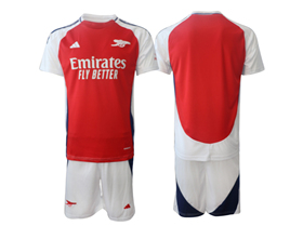 Arsenal F.C. 2024/25 Home Red Soccer Jersey