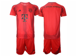 FC Bayern Munich 2024/25 Home Red Soccer Jersey