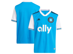 Charlotte FC 2022/23 Home Blue Soccer Team Jersey