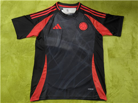 
Colombia 2024 Away Black Soccer Team Jersey 