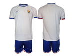 France 2024 Away White Soccer Jersey