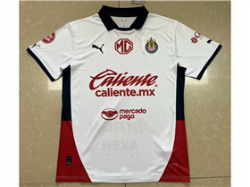 Chivas de Guadalajara 2024/25 Away White Soccer Team Jersey