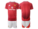 Manchester United F.C. 2024/25 Home Red Soccer Jersey