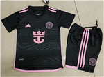 Inter Miami CF 2024 Youth Away Black Soccer Jersey